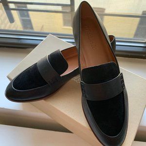 Madewell Alex Penny Loafer in Leather and Suede Size 7